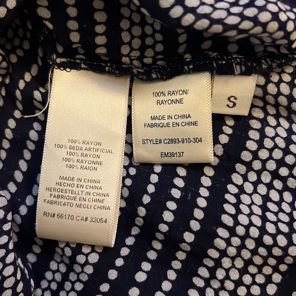 Cloth & Stone Light And Flowey Button Down Size S… - image 8